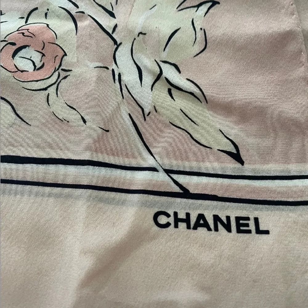 Chanel Silk Scarf - Picture 2 of 3